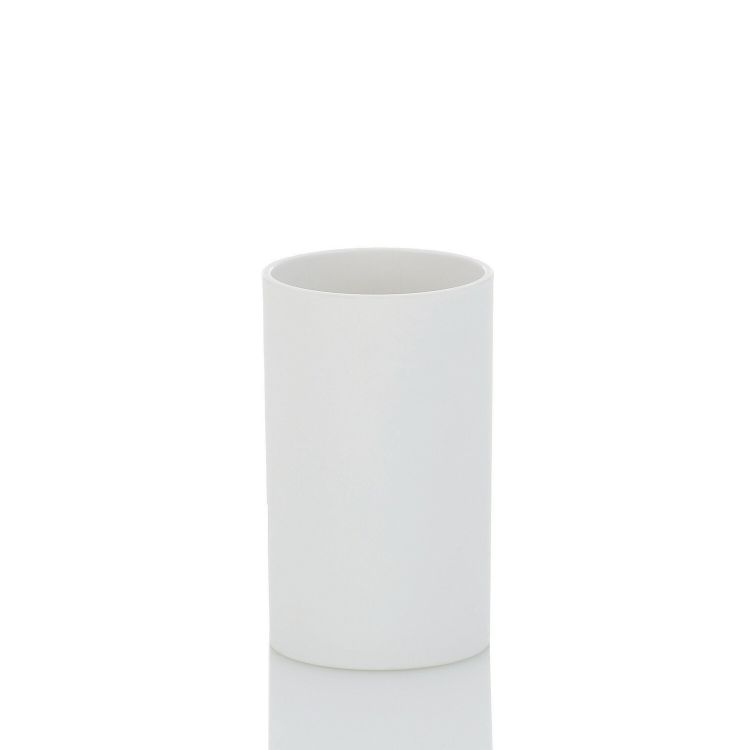 Becher Lis ABS-Kunststoff weiß 11,5cmh 6,5cmØ
