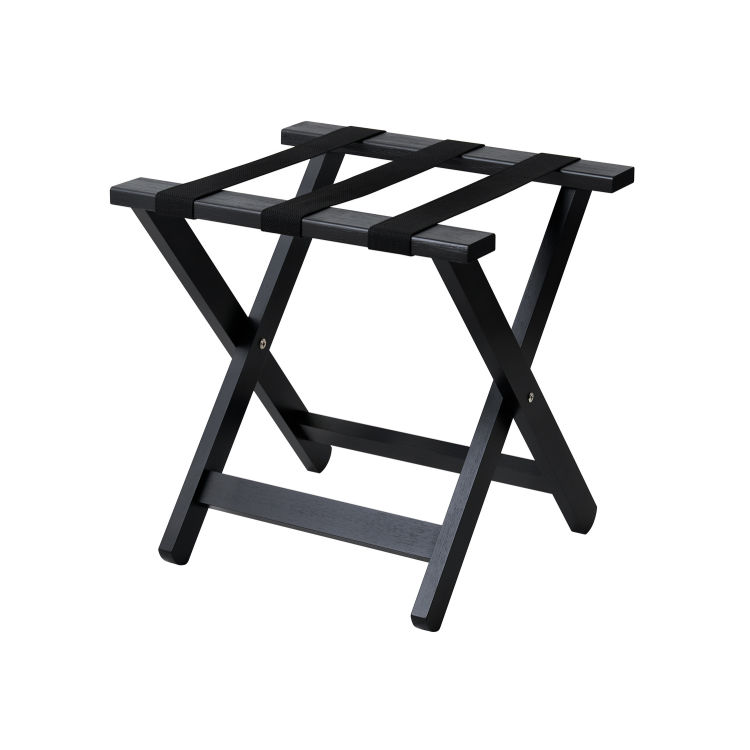 Portavaligie in legno di bambù BUSA Buxton nero
