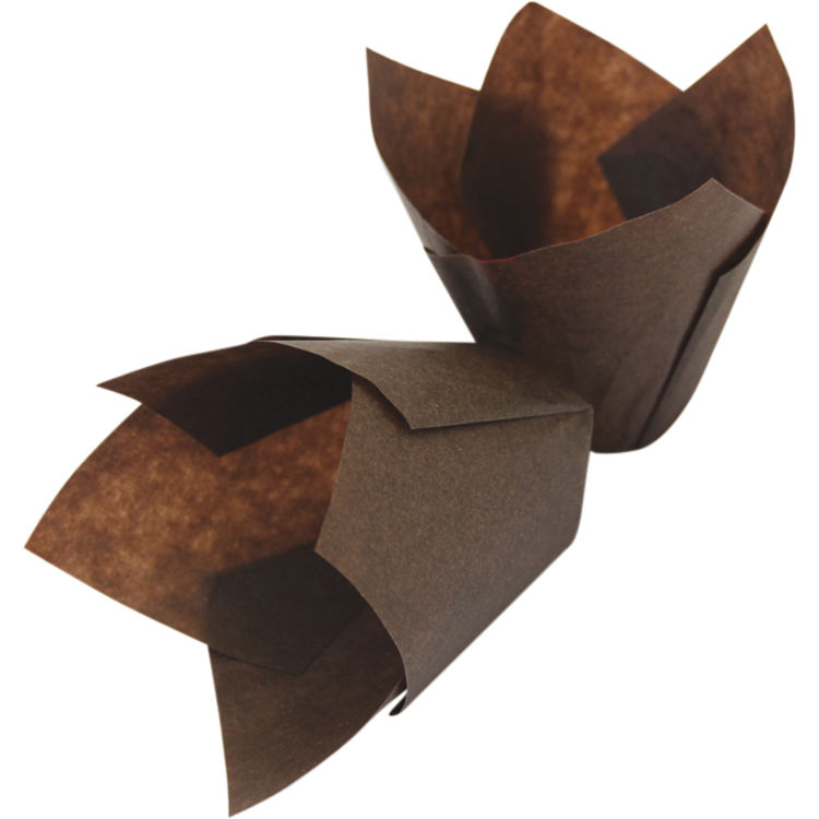 Moule à muffins en papier Tulipe
