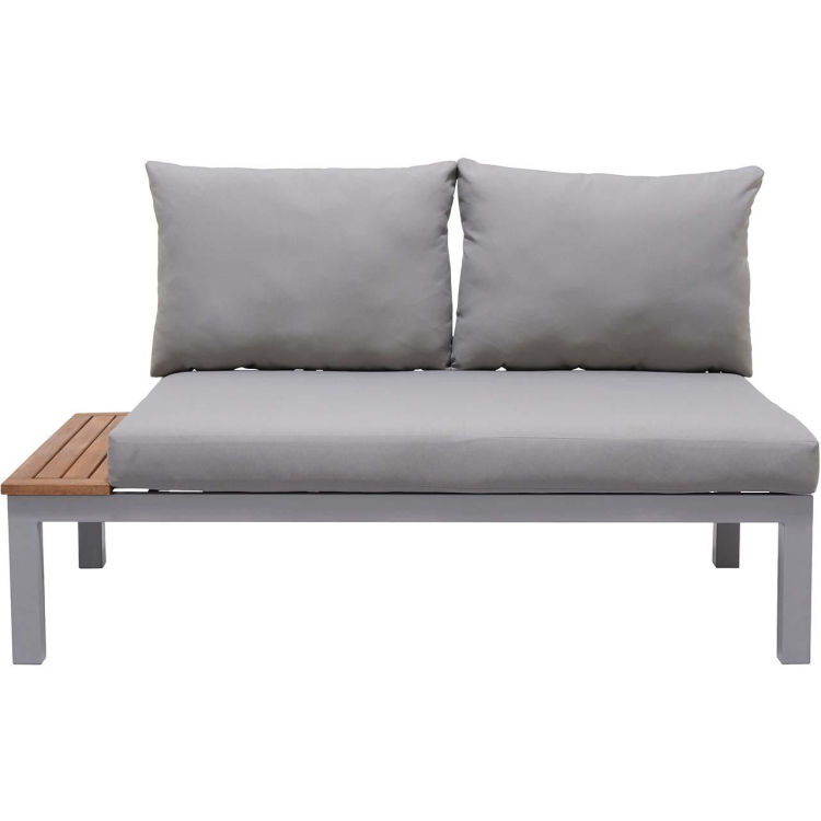 Gartensofa 2-Sitzer  'Barcelona' mit Ablage