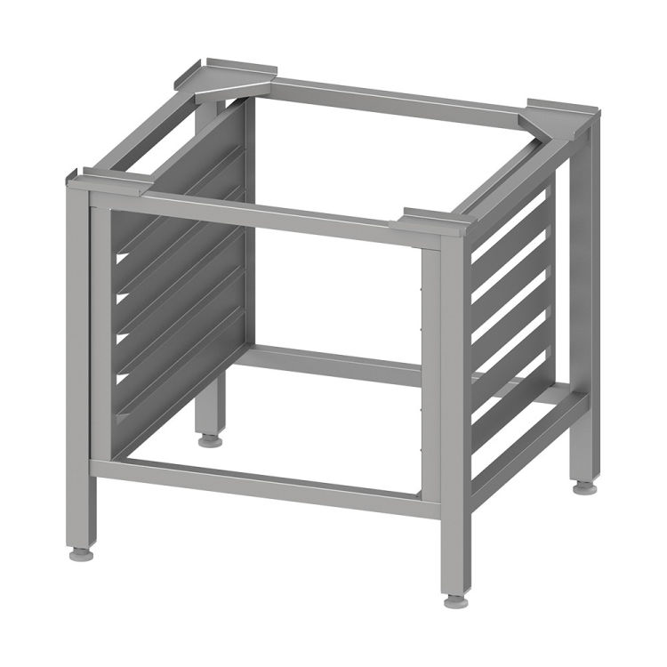 Support en acier inoxydable pour four combiné, 6 x GN 1/1