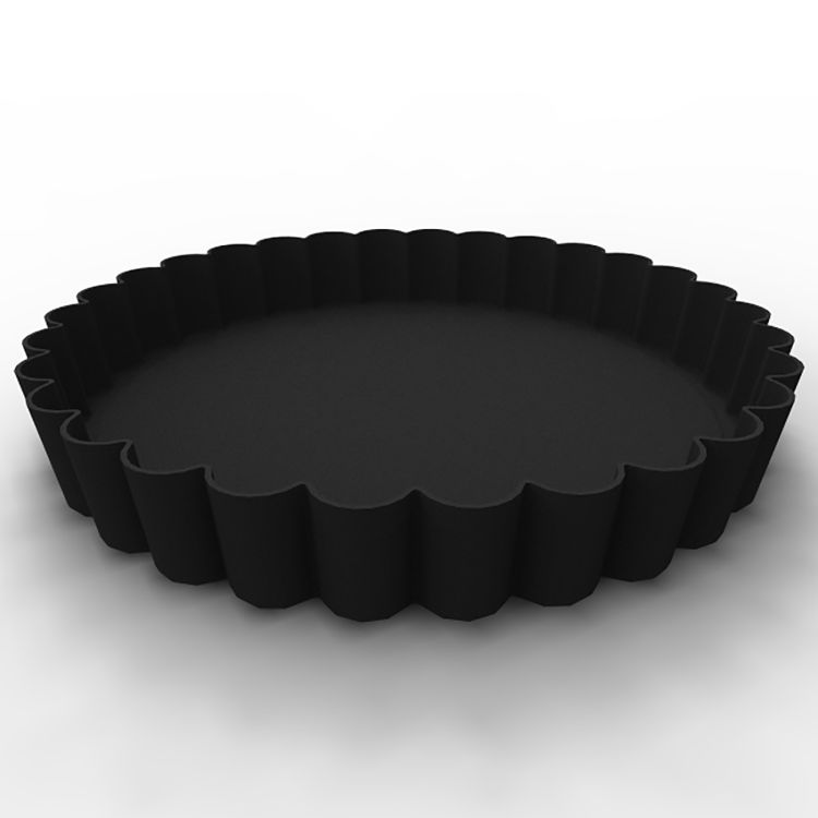 Tourtière Cannelée Fond Mobile Anti-Adhérent Ø280 Mm
