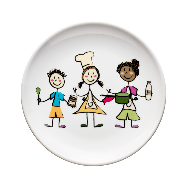 Kindergeschirr Teller flach