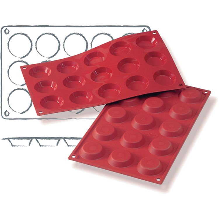 Moule à mini tartelettes en silicone