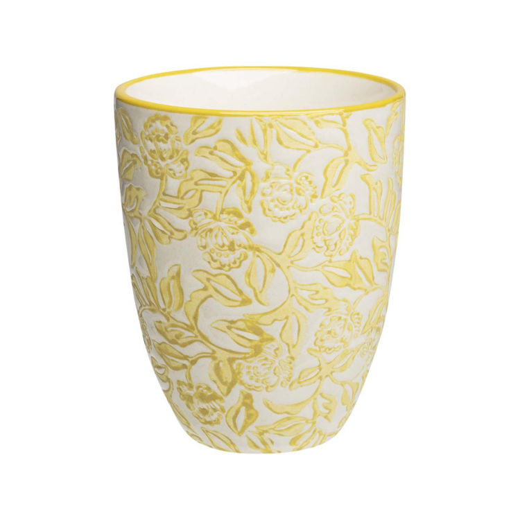 Becher 'RUSTIC', 150 ml, gelb