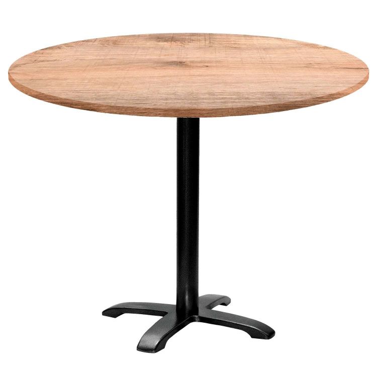 Tavolo Bazila rotondo - laminato legno