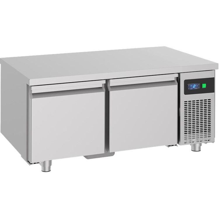 Unterbaukühltisch mit 2 Schubladen -2 bis +8°C 1.200x700x600 mm