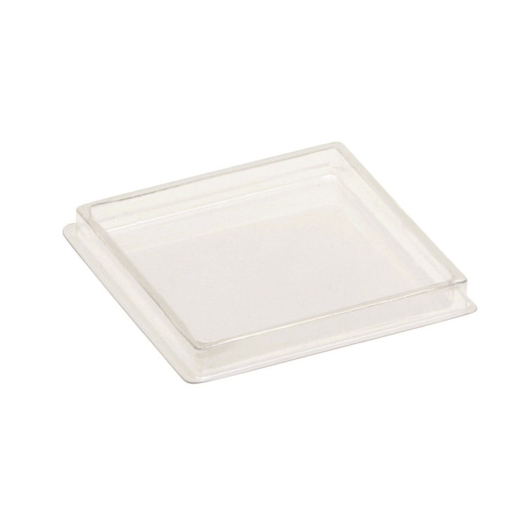 Cub Deckel Mezzo - glasklar, 55x55x5 mm