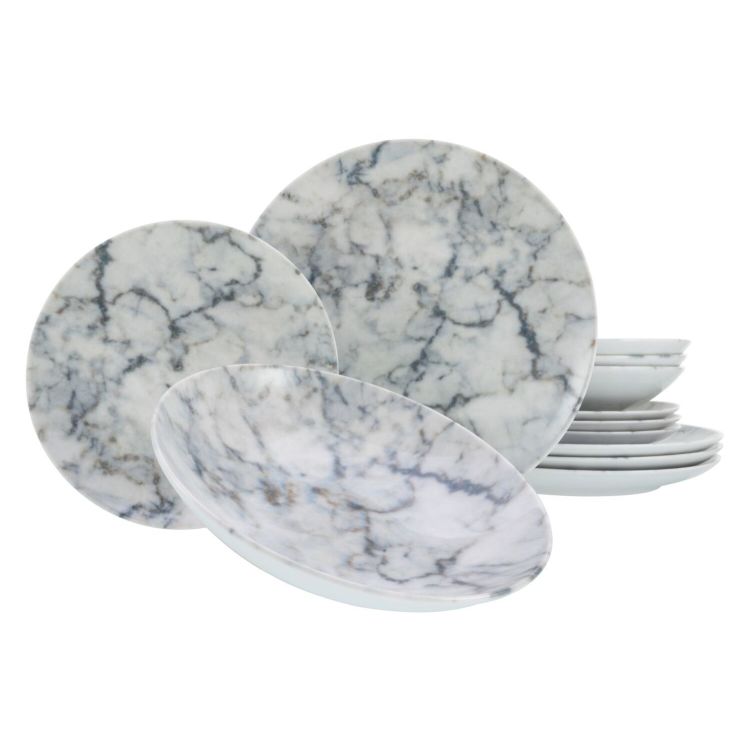 Home Marmor - Tellerset 12-tlg