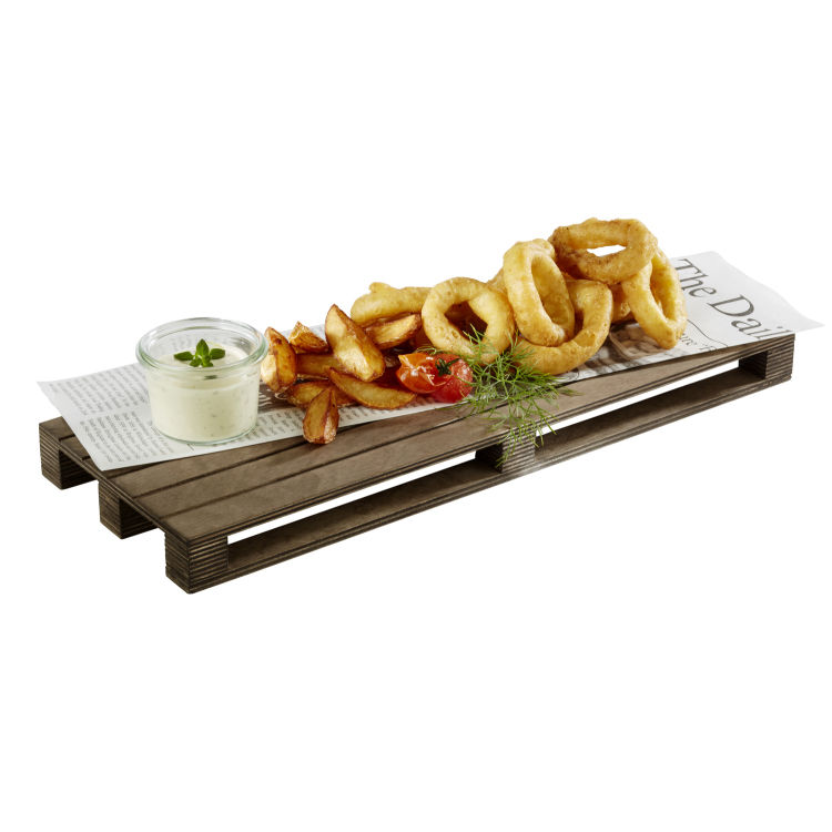 Servierbrett -GENUSSPALETTE- 40 x 15 cm, H: 3 cm