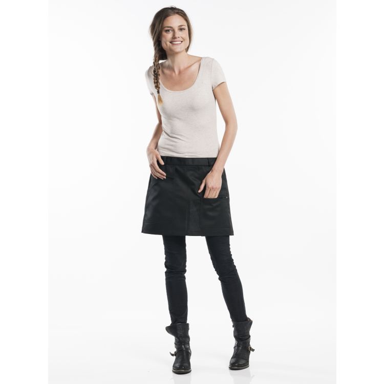 Bistroschürze Cavy Black W90 – L40