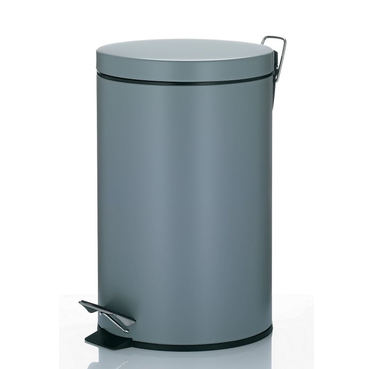 Treteimer Monaco+ Metall Sil. Close