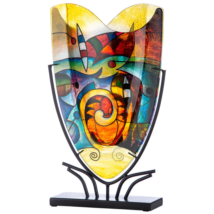 Glasart ovale Dekovase Verona
