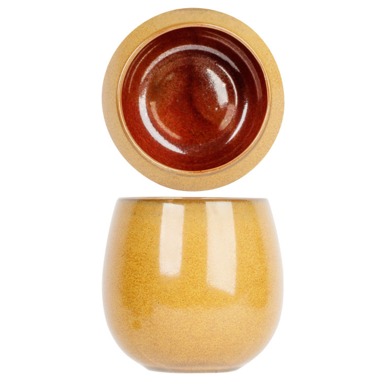 Elements Mustard Becher 27,5Cl D7Xh8,2Cm Ohne Henkel