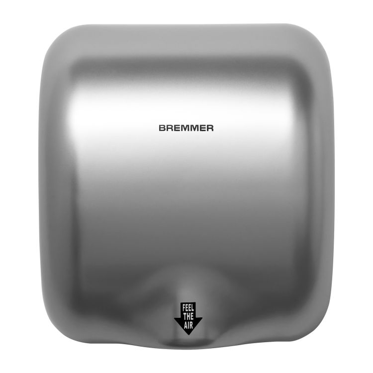 Bremmer Generischer Turbo-Handtrockner in Silber