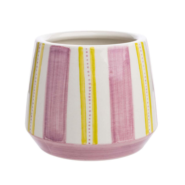 Blumentopf 'ROSE AQUARELL'