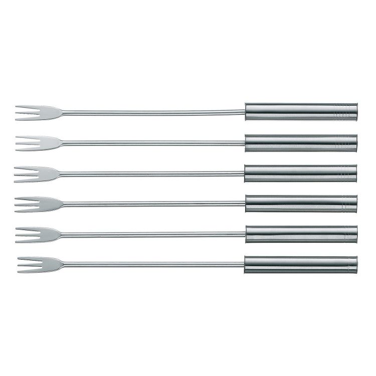 Käsefonduegabeln BELANA Edelstahl Gabel Fondue 6 Stück Besteck Käse