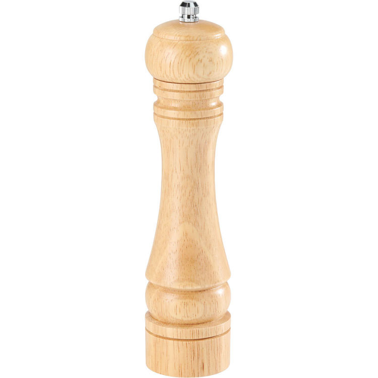 Moulin à poivre, bois, mécanisme en acier inoxydable, H. 312 mm