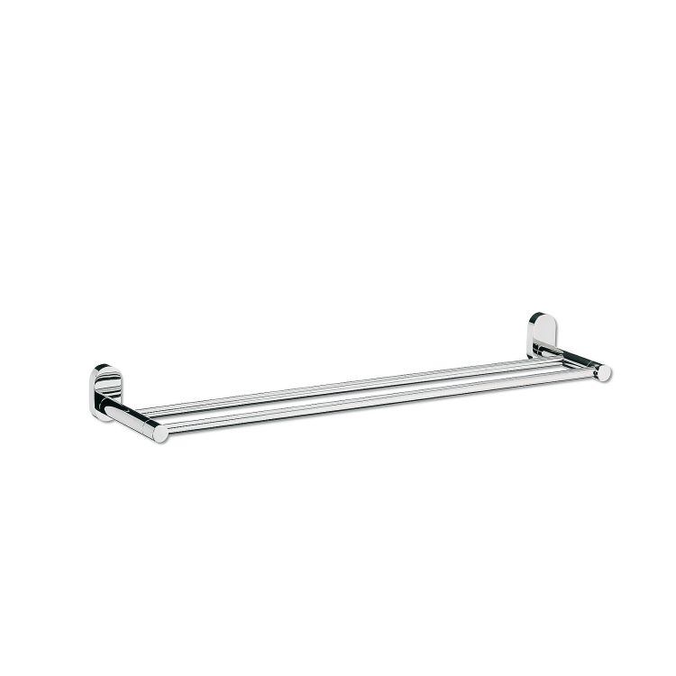 Porte-serviette Lucido en inox 18/10 chromé