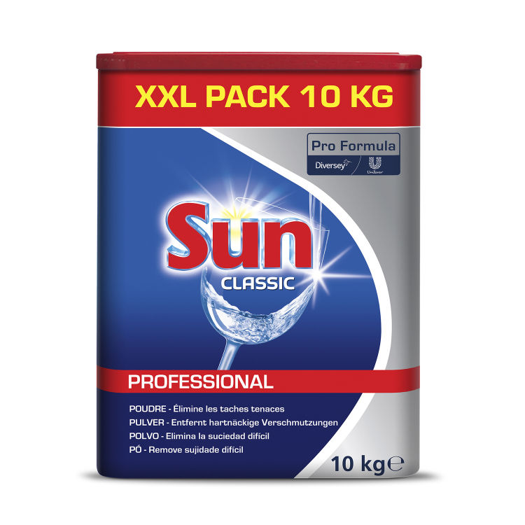 Sun Professional Pulver Classic, Geschirrreiniger zur manuellen Dosierung für die Spülmaschine