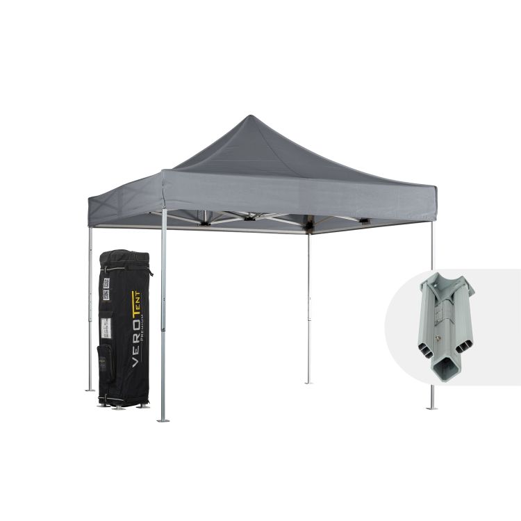 VeroTENT Faltpavillon 3x3m Classic mit Dach