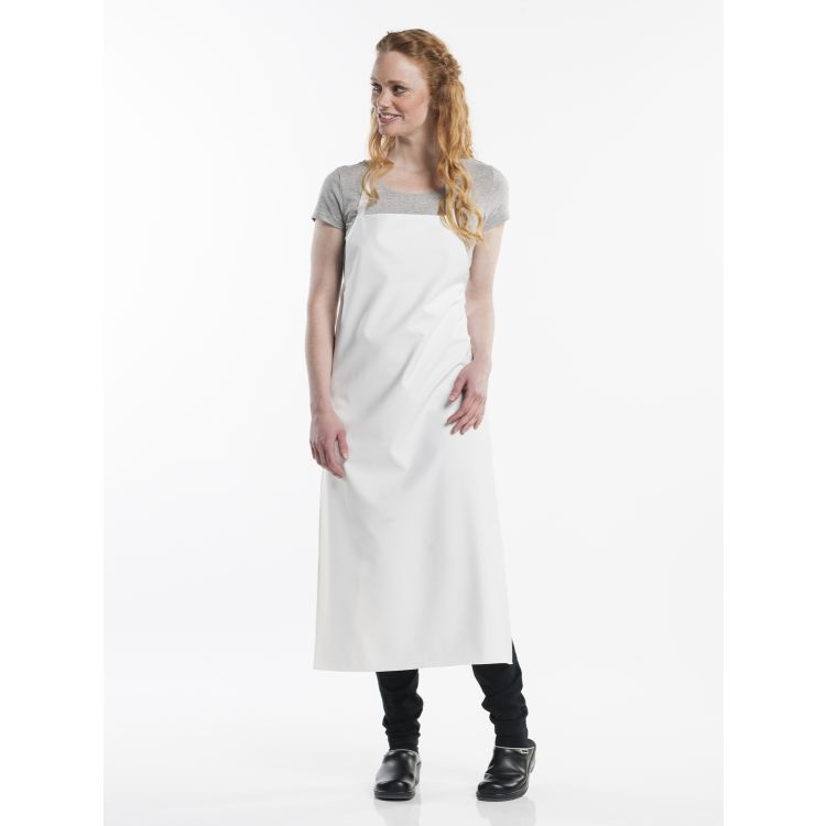 Latzschürze Waterproof White W75110
