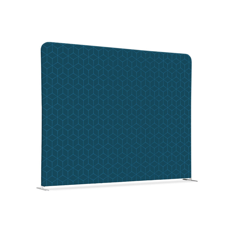 Textil Raumteiler Doppel Hexagon