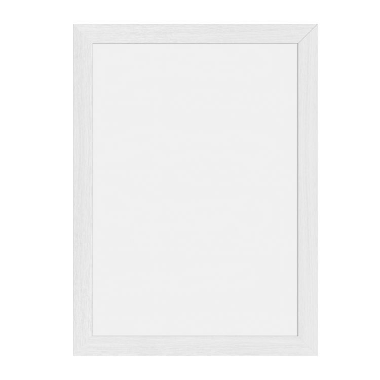 Woody Wandtafel - Weiß - Lackiertes Holz - 2 Kreidestifte und Montageset inklusive