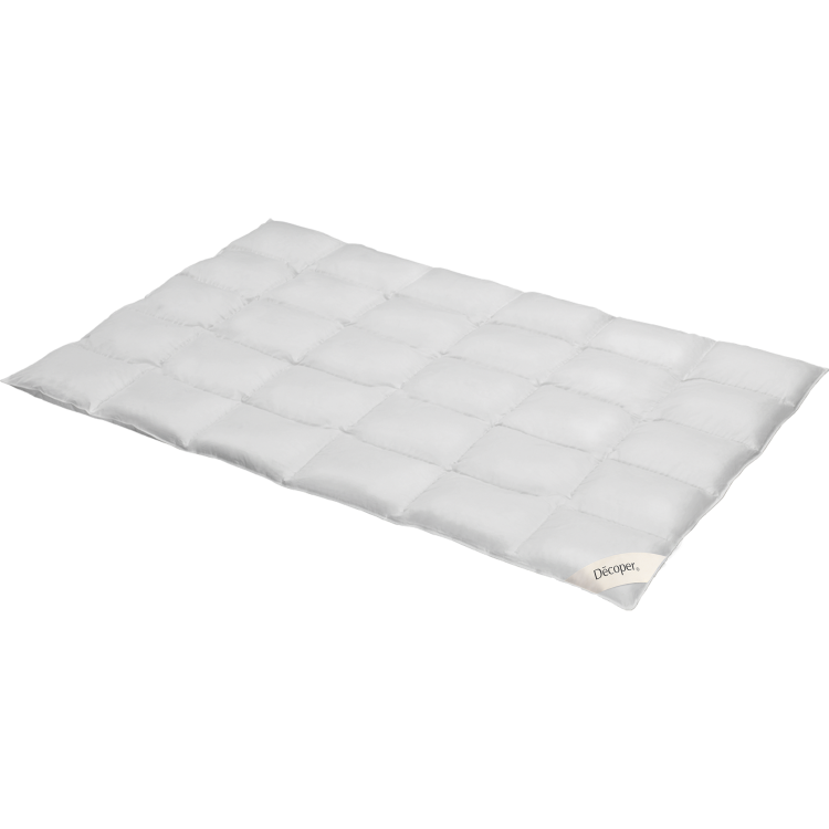 Decke Decoper ®, Füllung: 90% Daunen/ 10% Federn, Bezug: 100% Baumwolle MEDIUM PLUS