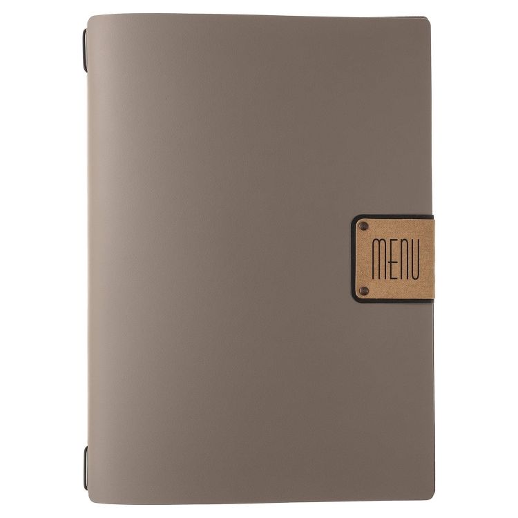 Porta Menu PORTOFINO A4 TORTORA