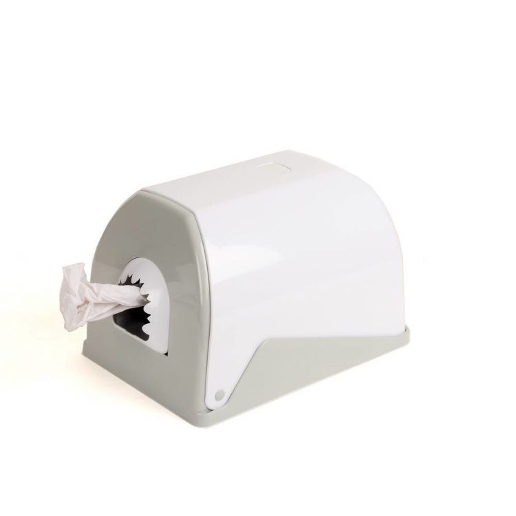 Papierhandtuchrollen-Spender, weiß