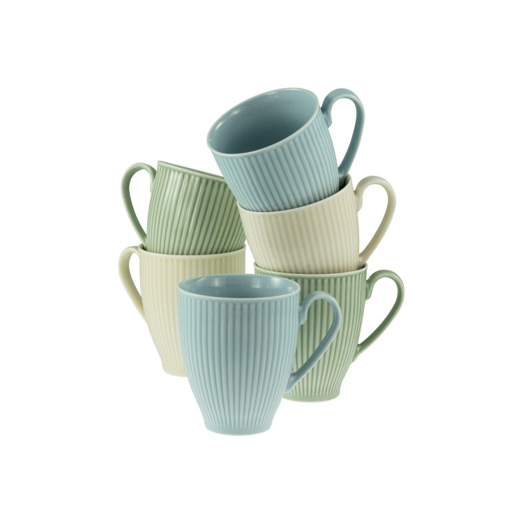 Valencia pastell -  Kaffeebecher 6-tlg