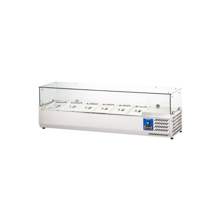 Vitrine réfrigérée pour 6 bacs GN 1/3
