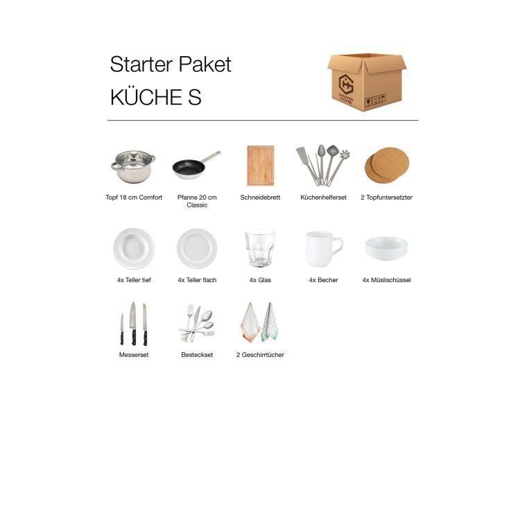 Starter-Paket Küche S GRANA