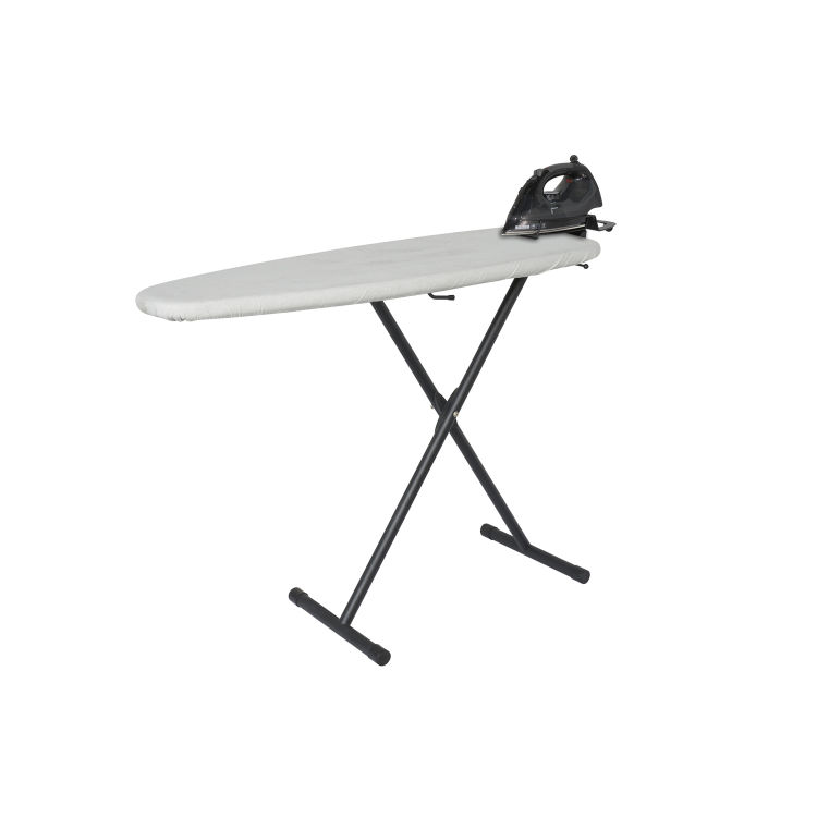 Centro da stiro Corby Oxford in grigio chiaro con ferro a vapore Sherwood 2000W - Presa UE