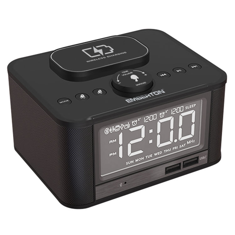 Multifunktionswecker-Set Bodmin inkl. Diebstahlsicherung und USB-C Ladekabel