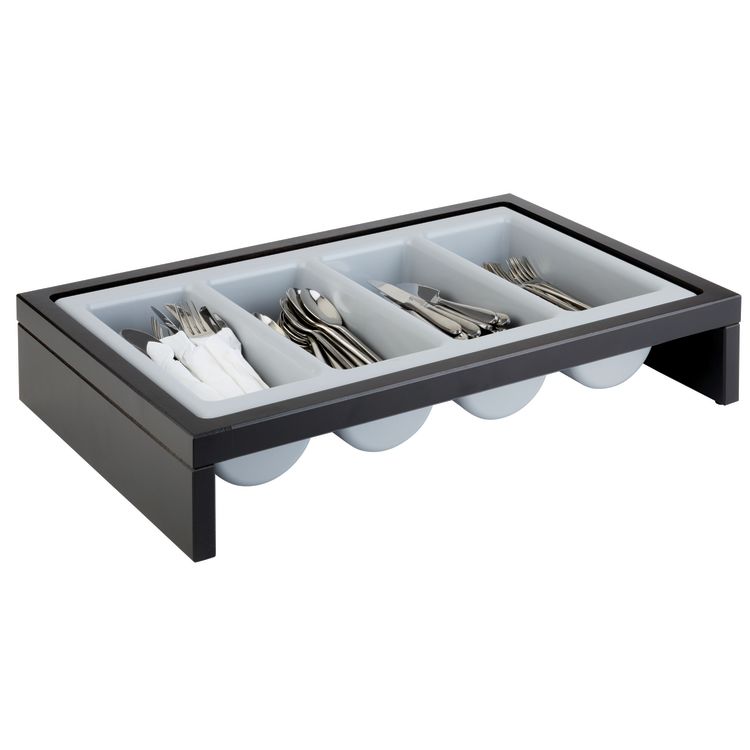 Besteckbehälter -BRIDGE- 57,5 x 37 cm, H: 12 cm - 14995