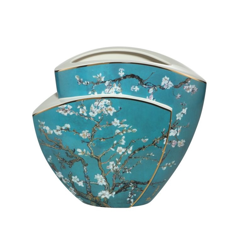 Vase Vincent van Gogh - Mandelbaum blau