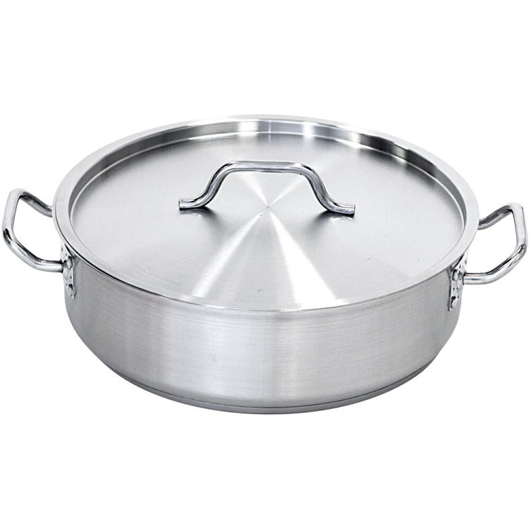Cocotte en inox avec couvercle