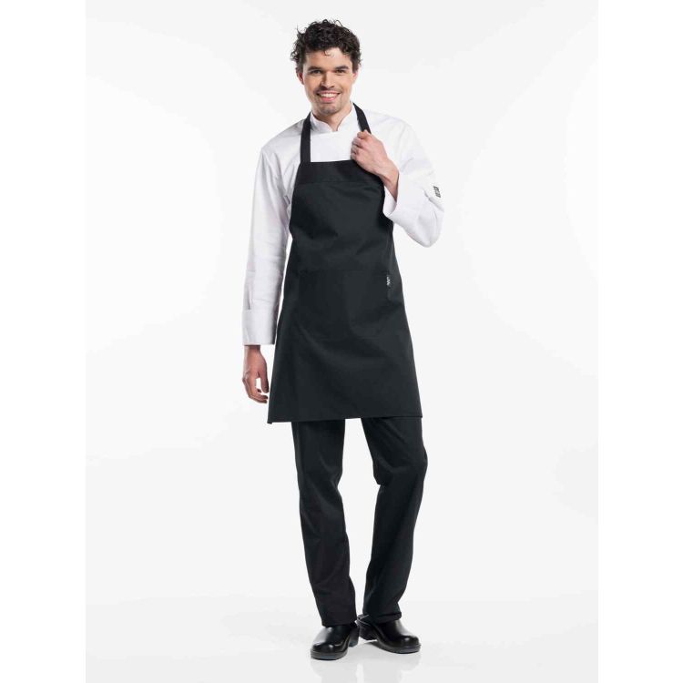 Latzschürze Black W7580