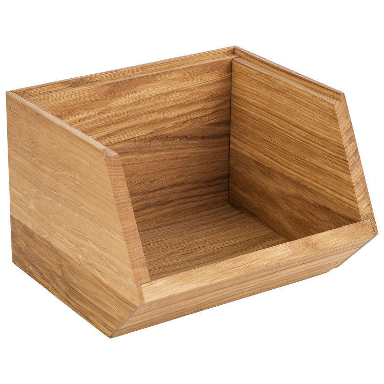 Buffet Box 17,5 x 15,5 cm, H: 12,5 cm Eichenholz, geölt Innenmaße: 15,5 x 10 cm
