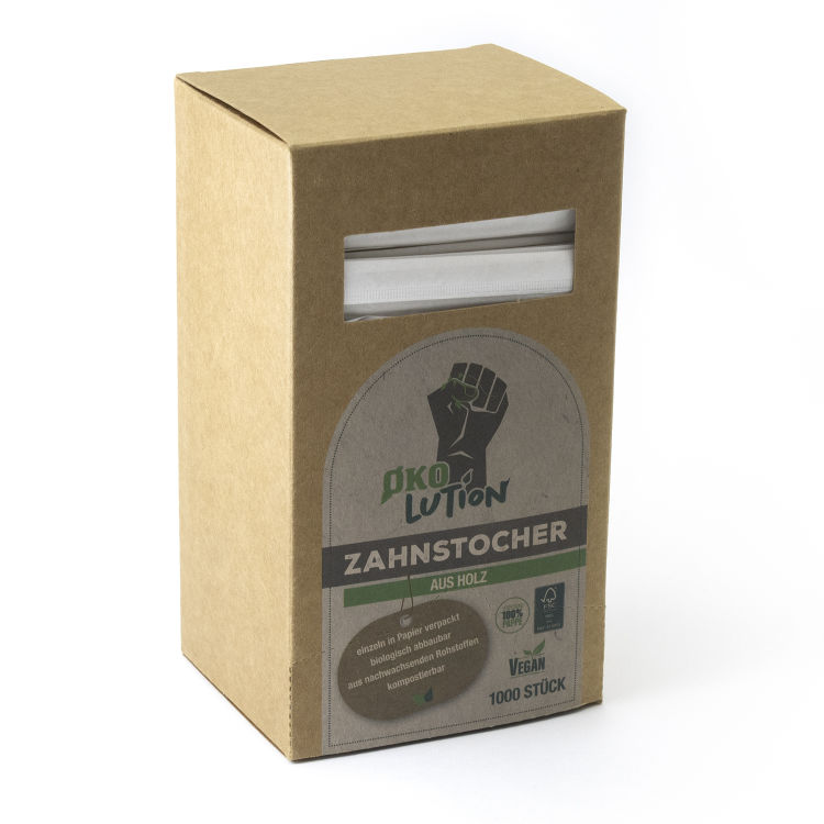 Zahnstocher einzeln verpackt