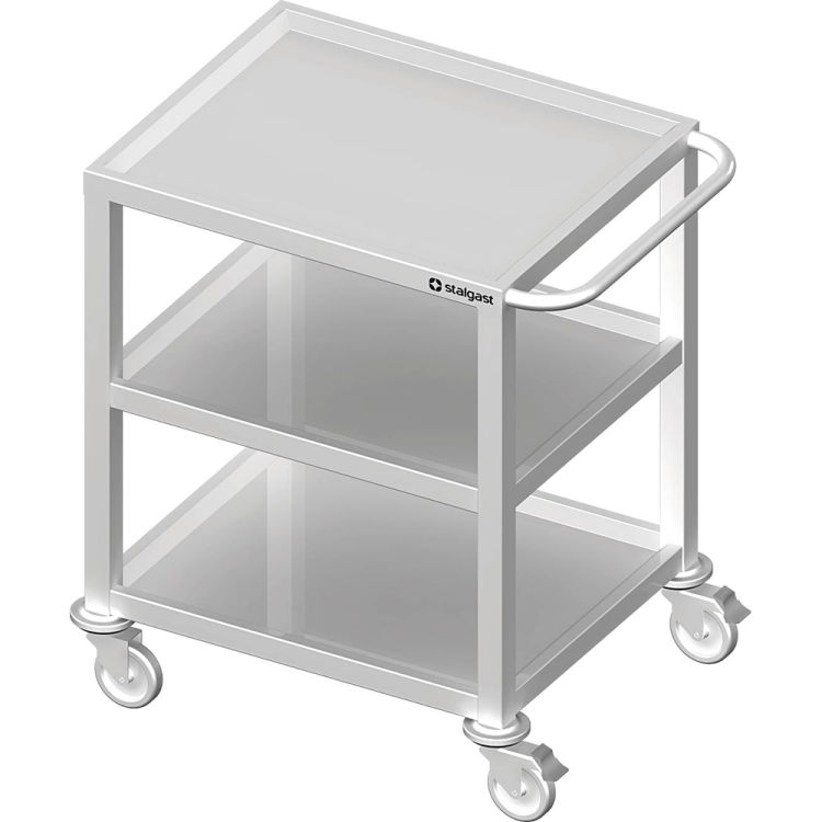 Transportwagen mit drei Böden, verschweißt