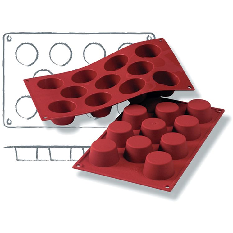 Moule à mini muffins en silicone Muffin Mini