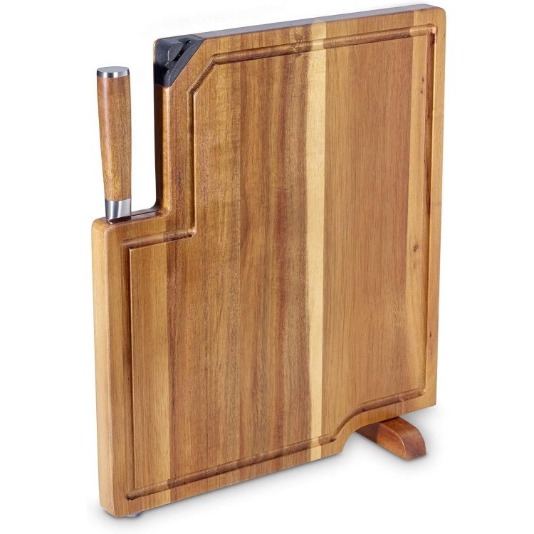 Messerblock inkl. Küchenmesser 2-tlg