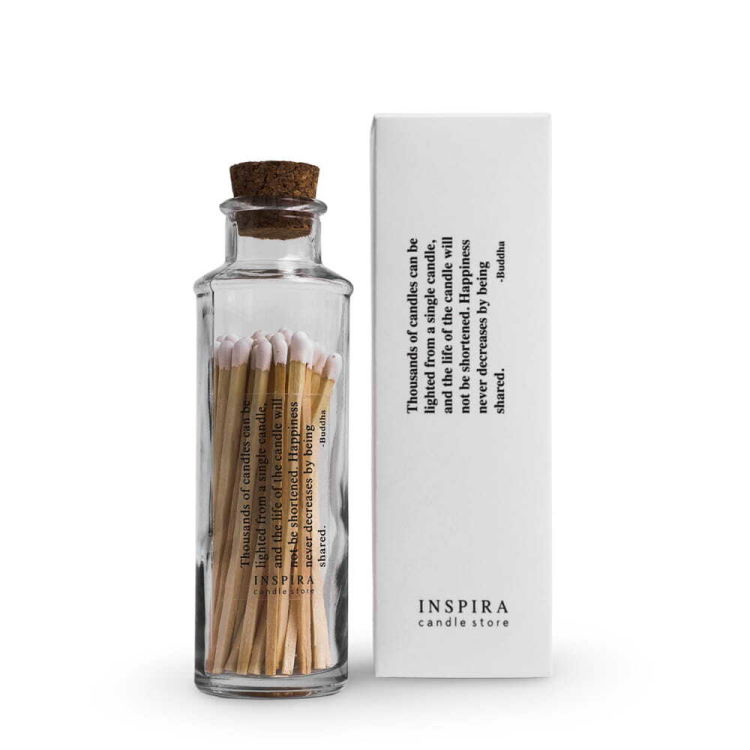 Streichhölzer extra lang in einer Flasche