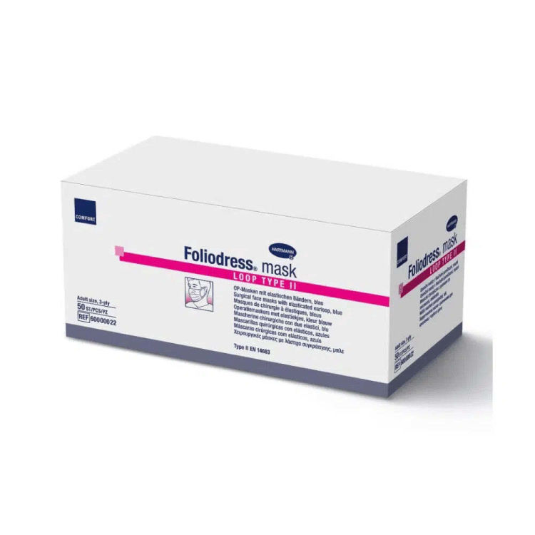 Hartmann Foliodress® Chirurgische OP-Maske 50 Stück