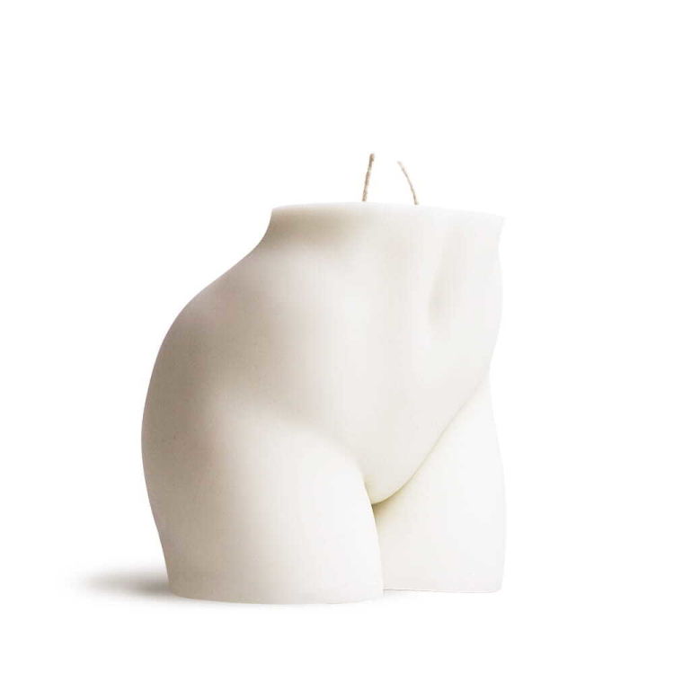 Sojakerze Körperteil Unten XL