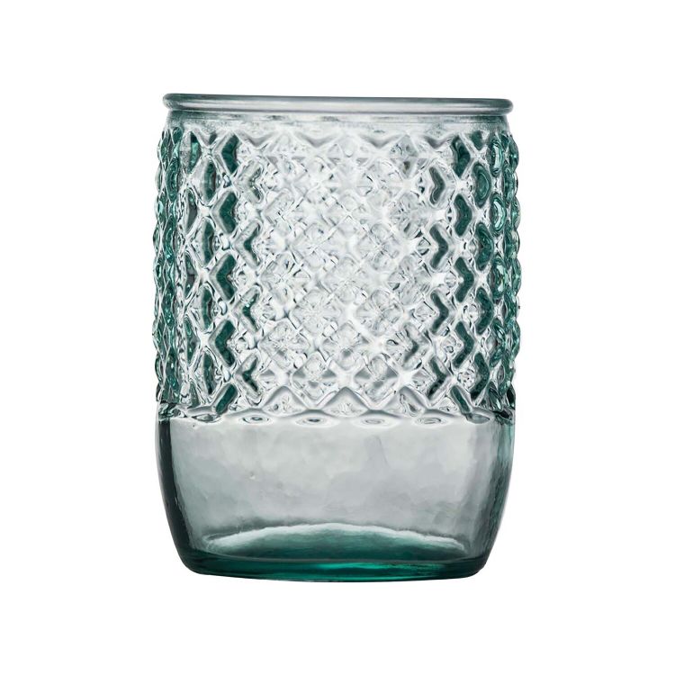 Trinkglas 'Diamant' 0,5 l, aus Recyclingglas