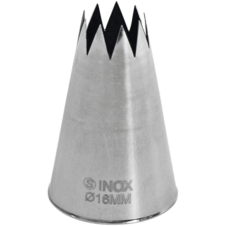 Douille étoile en inox